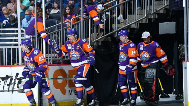 Orlando Solar Bears enter the ice