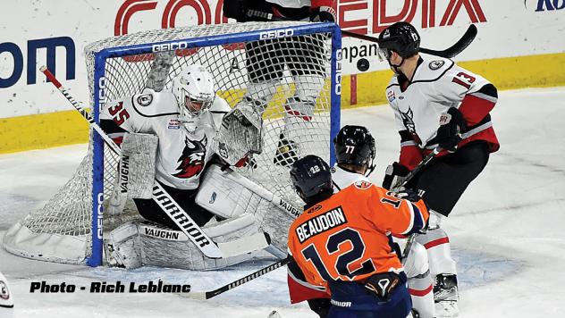 Adirondack Thunder goaltender Brandon Kasel