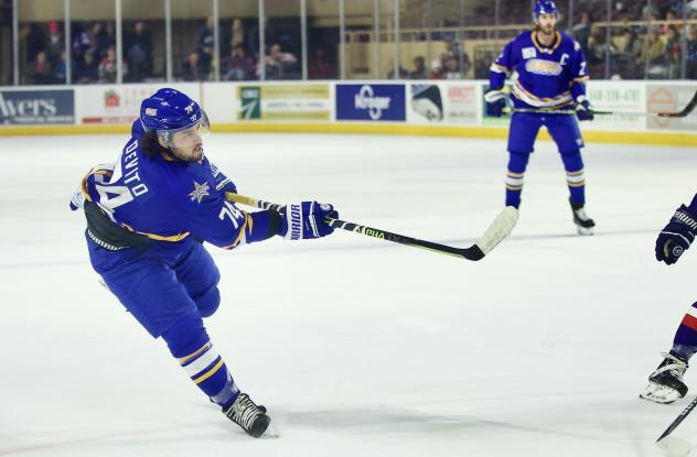 Roanoke Rail Yard Dawgs forward Nick Devito