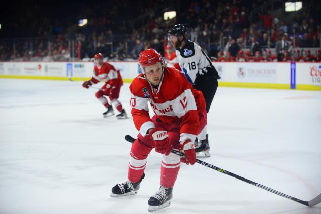 Allen Americans forward Chad Butcher