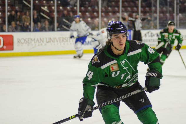 Utah Grizzlies defenseman Luke Martin