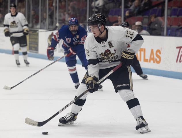 Muskegon Lumberjacks forward Ben Strinden