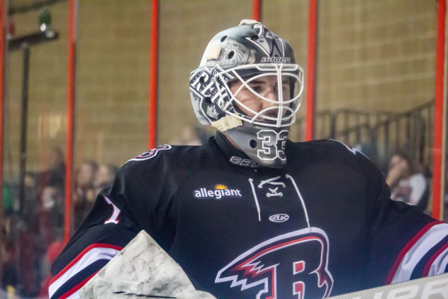 Rapid City Rush goaltender Lukas Parik