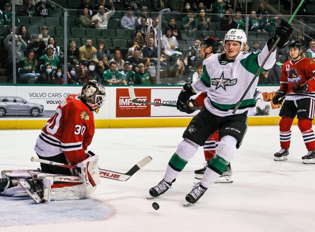 Texas Stars forward Riley Tufte