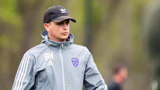 Louisville City FC equipment manager Ben Hulsman