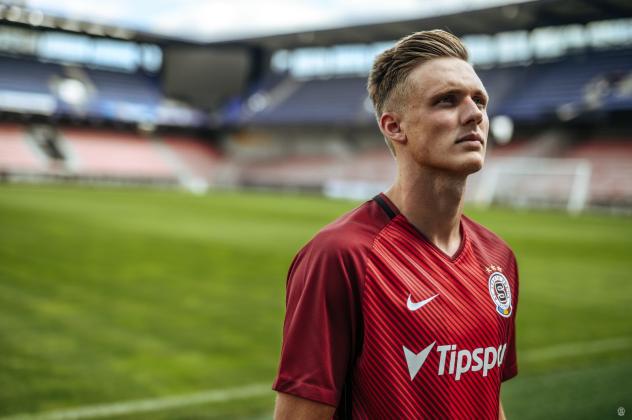Czech Republic striker Martin Graiciar