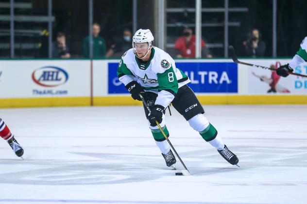 Texas Stars defenseman Thomas Harley