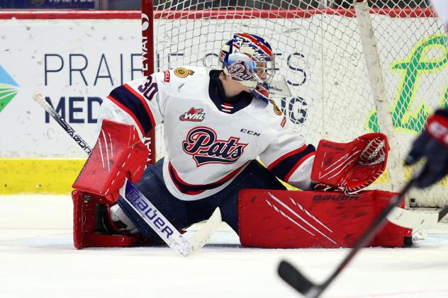 Regina Pats goaltender Matthew Kieper