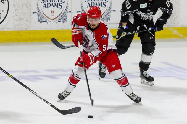 Allen Americans forward Gavin Gould