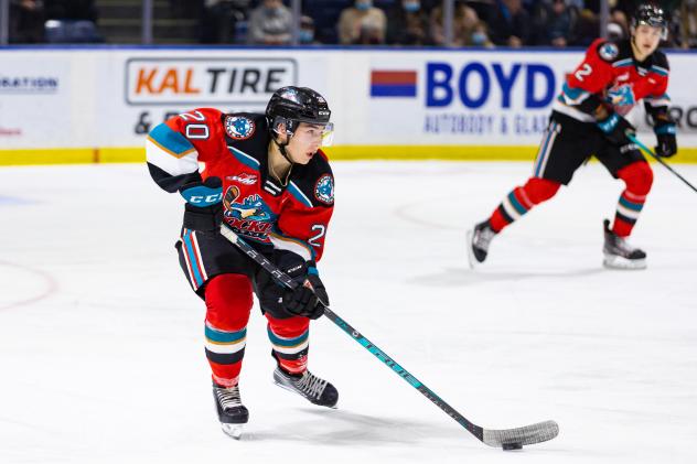 Kelowna Rockets centre Nolan Flamand