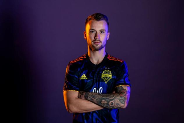 Seattle Sounders FC midfielder Albert Rusnák