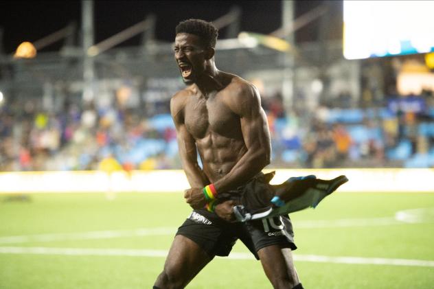 Hadji Barry of Colorado Springs Switchbacks FC