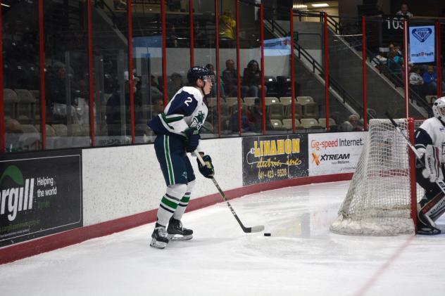 North Iowa Bulls defenseman Greg Japchen