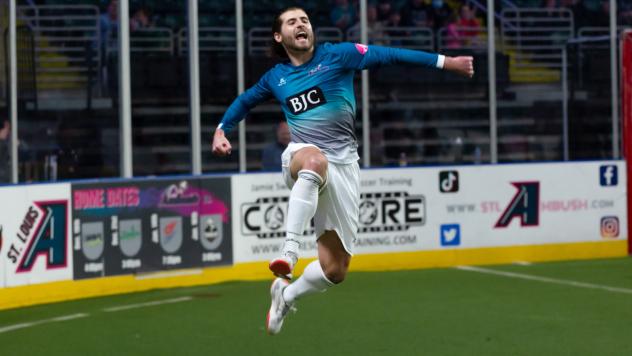St. Louis Ambush celebrate a goal vs. the Chihuahua Savage