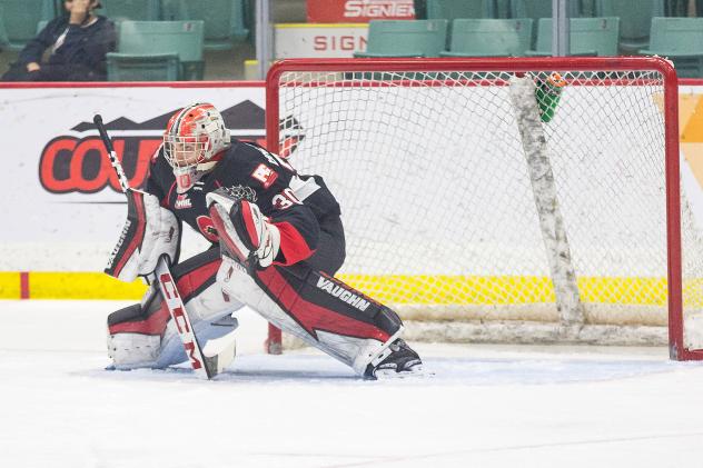 Prince George Cougars goaltender Tyler Brennan