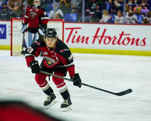 Vancouver Giants defenceman Tanner Brown