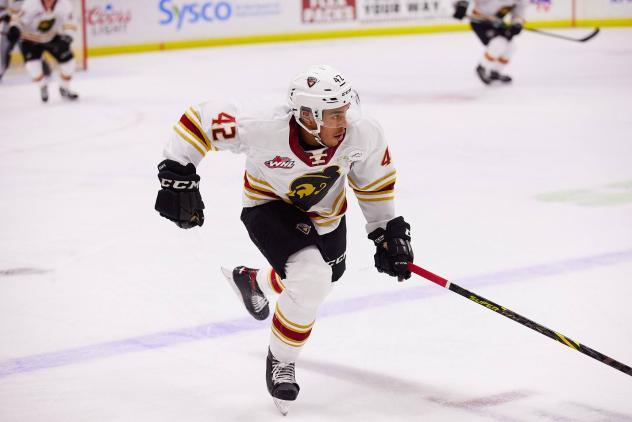 Vancouver Giants forward Justin Sourdif