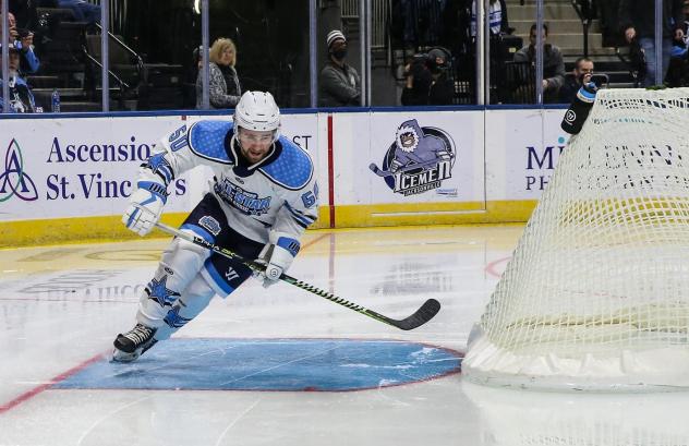 Allen Americans forward Gavin Gould in the ECHL All-Star Game