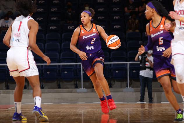 Forward Megan Walker with the Phoenix Mercury