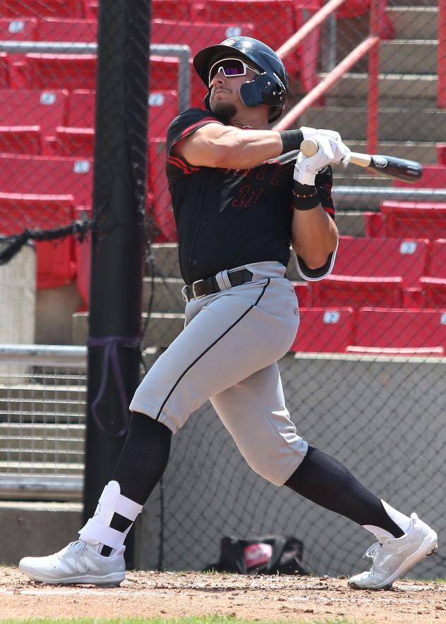 Sioux City Explorers outfielder Sebastian Zawada