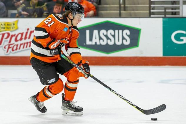 Forward Nick Jermain with the Fort Wayne Komets