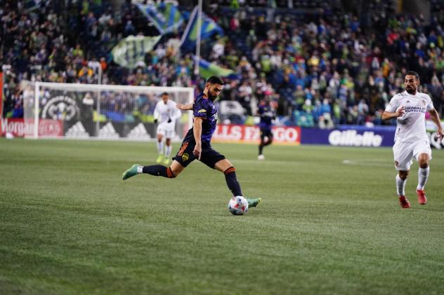 Seattle Sounders FC defender Alex Roldan