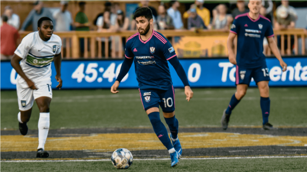 South Georgia Tormenta FC midfielder Marco Micaletto