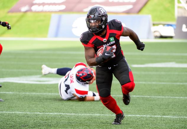 Ottawa RedBlacks receiver and kick returner DeVonte Dedmon