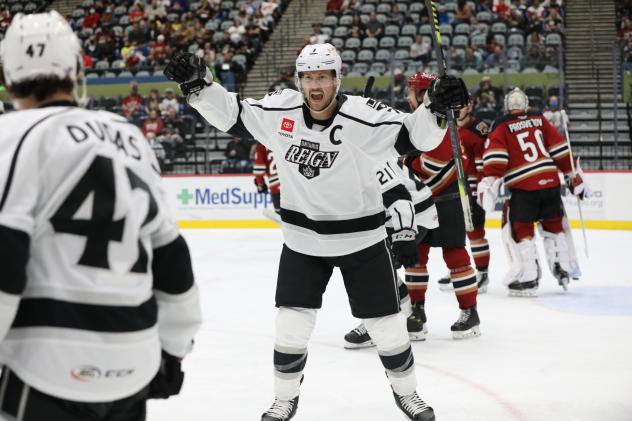 Ontario Reign forward Brett Sutter