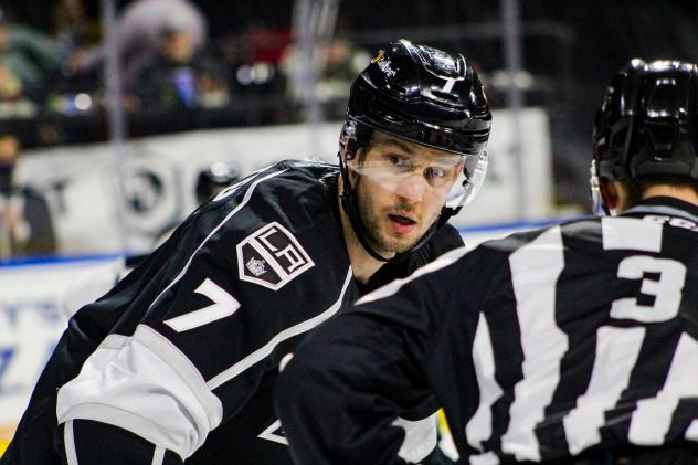 Ontario Reign forward Brett Sutter