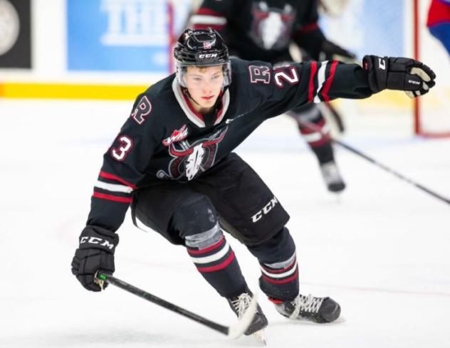 Red Deer Rebels winger Jhett Larson