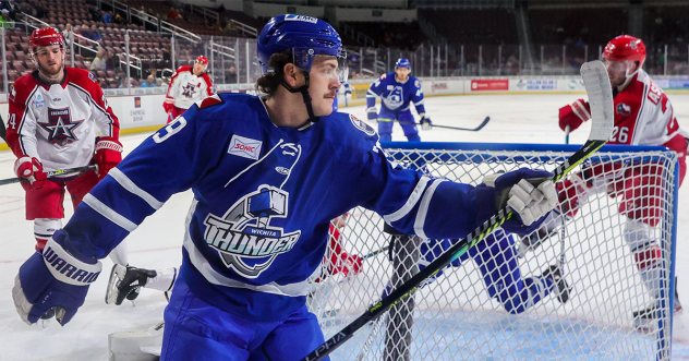 Wichita Thunder forward Brayden Watts