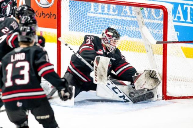 Red Deer Rebels goaltender Connor Ungar