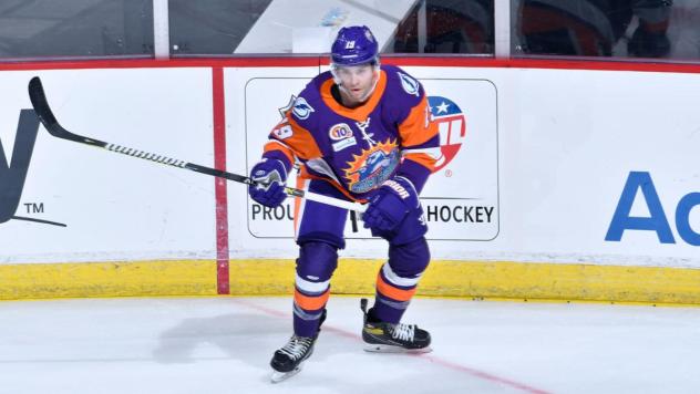 Braydon Barker of the Orlando Solar Bears
