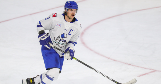 Wichita Thunder defenseman Alex Peters