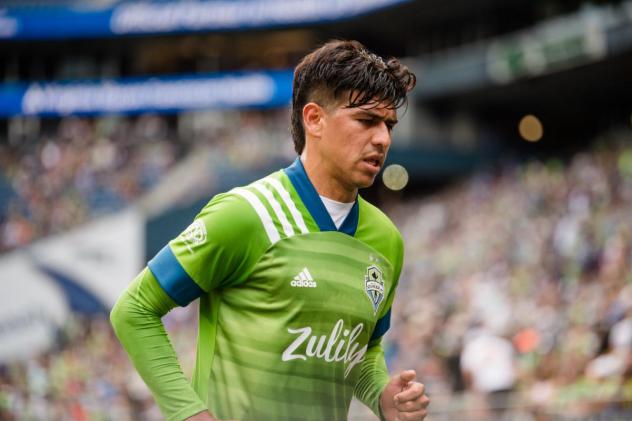 Xavier Arreaga of Seattle Sounders FC
