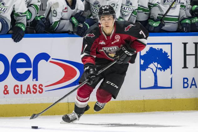 Vancouver Giants centre Ty Halaburda