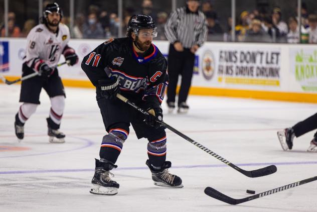Knoxville Ice Bears forward Stefan Brucato