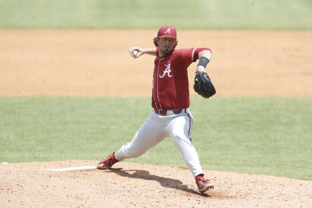pitcher William Freeman with the University of Alabama
