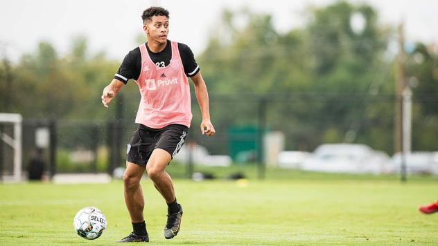 Louisville City FC midfielder Elijah Wynder