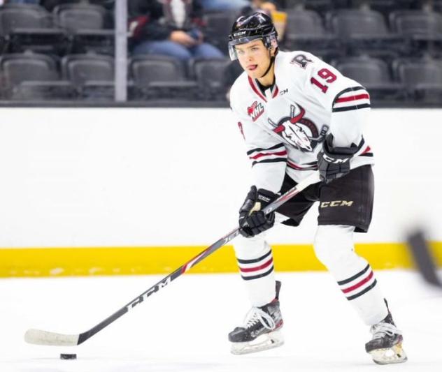 Red Deer Rebels center Kai Uchacz