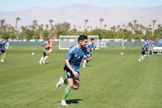 Seattle Sounders FC and LA Galaxy scrimmage in Palm Springs