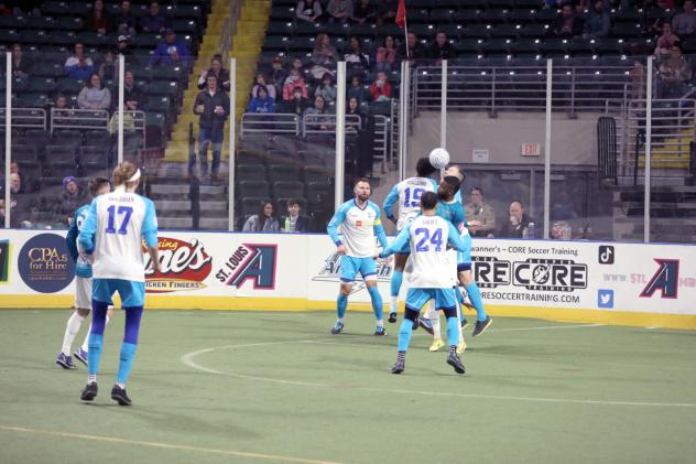 St. Louis Ambush battle Utica City FC
