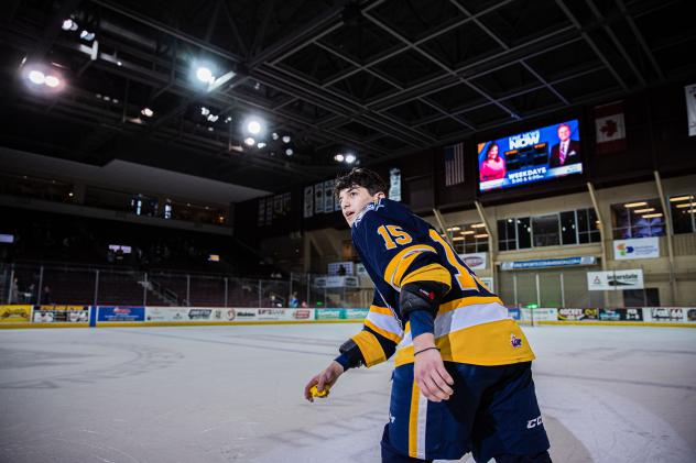 Erie Otters defenseman Christian Kyrou