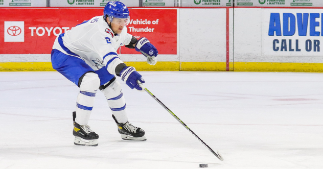 Wichita Thunder defenseman Alex Peters