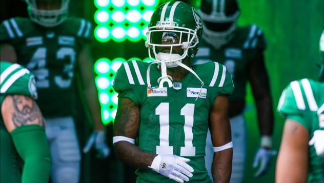 Saskatchewan Roughriders defensive back Ed Gainey