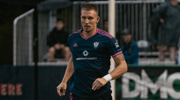 South Georgia Tormenta FC centerback Lars Eckenrode