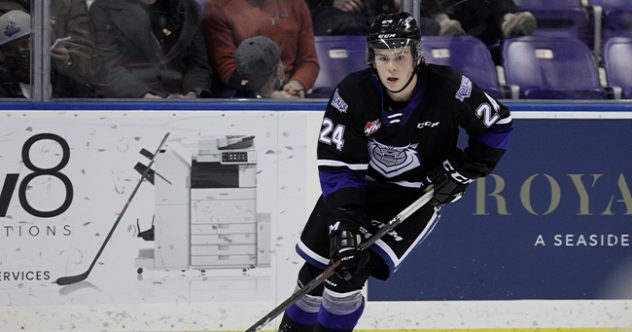 Victoria Royals defenceman Luke Shipley