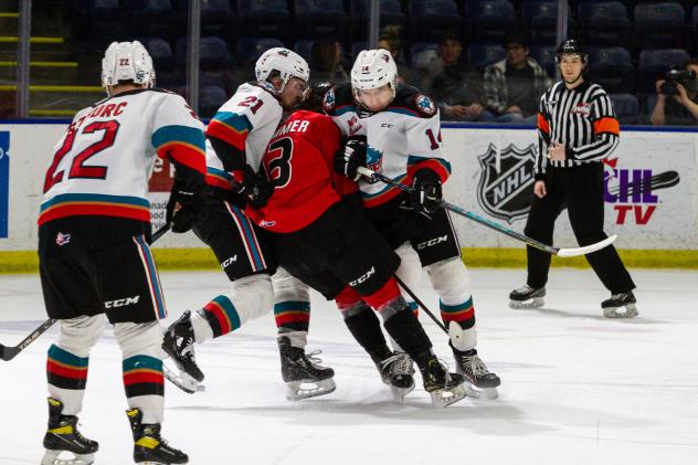 Kelowna Rockets vs. the Prince George Cougars