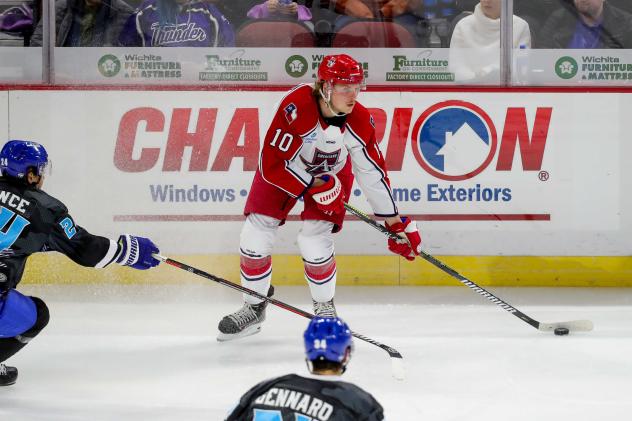 Jackson Leppard of the Allen Americans